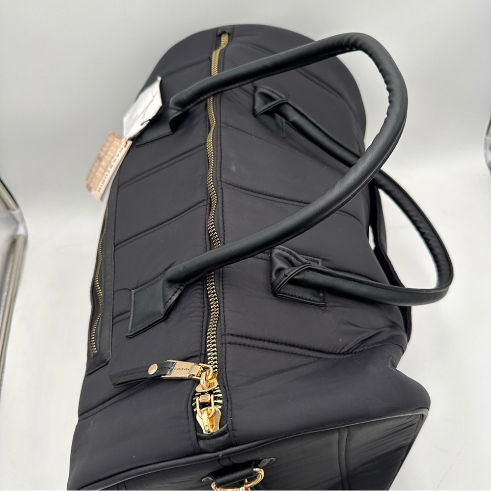 Max Studio Black Men's Duffel Bag - Picture 5 of 12